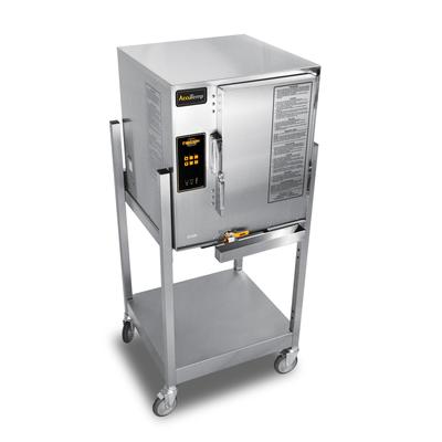 AccuTemp E64803E140SGL 6 Pan Convection Commercial Steamer - Stand, Holding Capabilty, 480v/3ph