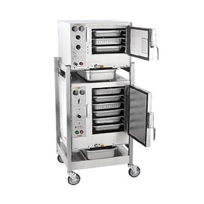 AccuTemp S3/S62401D060 (9) Pan Convection Commercial Steamer - Stand, Holding Capabilty, 240v/1ph