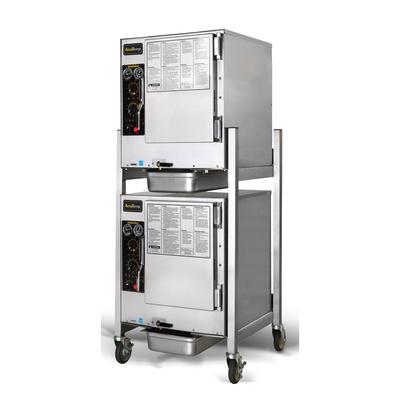 AccuTemp S62403D110DBL 12 Pan Covection Commercial Steamer - Stand, Holding Capability, 240v/3ph