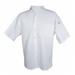 Chef Revival CS006WH-XL Poly Cotton Blend Cook Shirt, X-Large, Pocket, Short Sleeve, White