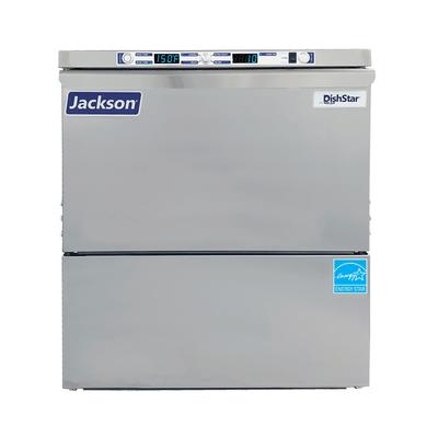Jackson DISHSTARADA-SEER 2301 DishStar High Temp Rack Undercounter Dishwasher w/ 24 Racks/hr Capacity, Built-in Booster, 230v/1ph, Stainless Steel
