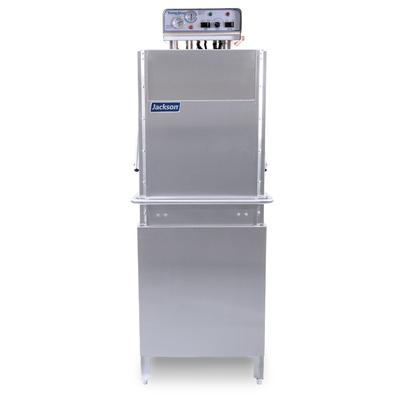 Jackson TEMPSTARHH-E 208/3 TempStar High Temp Door Type Dishwasher w/ 55 Racks/hr Capacity, Built-in Booster, 208v/3ph, Electric Booster Heater, Stainless Steel