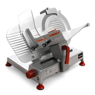 Axis AX-S10 ULTRA Manual Meat Commercial Slicer w/ 10" Blade, Belt Driven, Aluminum, 1/3 hp, Built In Sharpener, 120 V