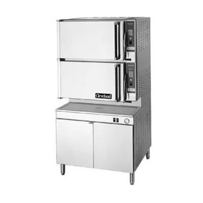 Cleveland 36CEM1648 208/3 (16) Pan Convection Commercial Steamer - Cabinet, 208v/3ph, 2 Compartments, Stainless Steel