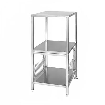 Cleveland ES2446 24" x 29" Stationary Equipment Stand for Cleveland Steamers, Undershelf, Stainless Steel