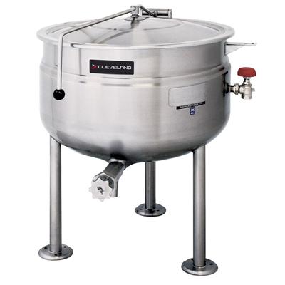 Cleveland KDL-40 40 gal Steam Kettle - Stationary, 2/3 Jacket, Direct Steam, 40 Gallon, Stainless Steel