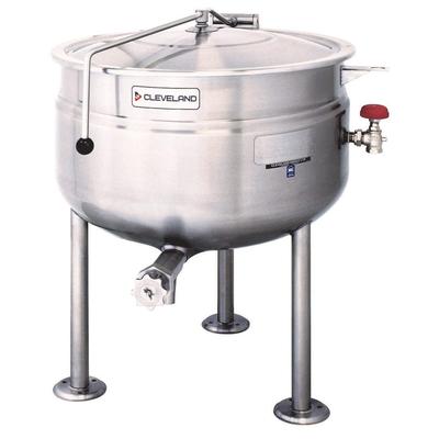 Cleveland KDL-60-SH 60 gal Steam Kettle - Stationary, Full Jacket, Direct Steam, Stainless Steel