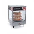 Nemco 6450 18 1/2" Rotating Heated Pizza Merchandiser w/ 3 Levels, 120v, Stainless Steel