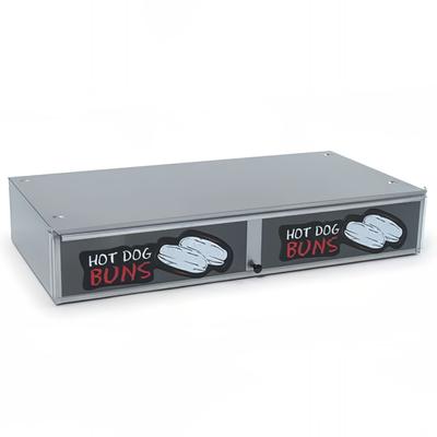 Nemco 8027-SBB Hot Dog Bun Box w/ (36) Bun Capacity, Stainless Steel