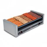 Nemco 8045W-SLT 45 Hot Dog Roller Grill - Slanted Top, 120v, Stainless Steel