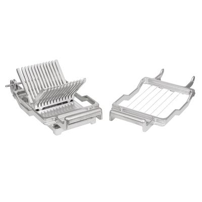 Global Solutions GS4300-B Cheese Cutter w/ 3/8" to 3/4" Slice, Aluminum, Cuts Cubes, Sticks, Squares, & Rectangles