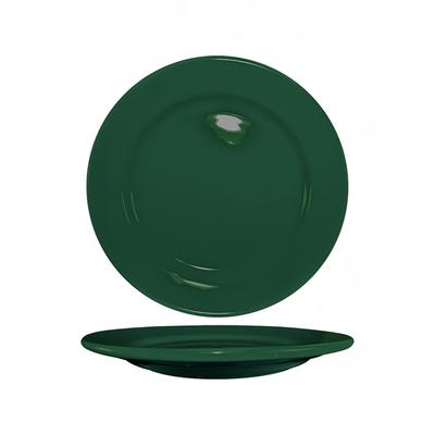 ITI CA-7-G 7 1/8" Round Cancun Plate - Ceramic, Green