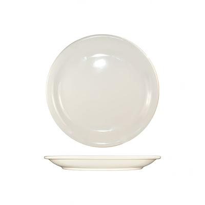 ITI VA-22 8 1/8" Round Valencia Plate - Ceramic, American White