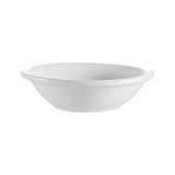 CAC RCN-11 5 oz Round RCN Clinton Fruit Dish - Porcelain, Super White