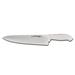 Dexter Russell SG145-10PCP 10" Chef's Knife w/ Soft White Rubber Handle, Carbon Steel, Sofgrip