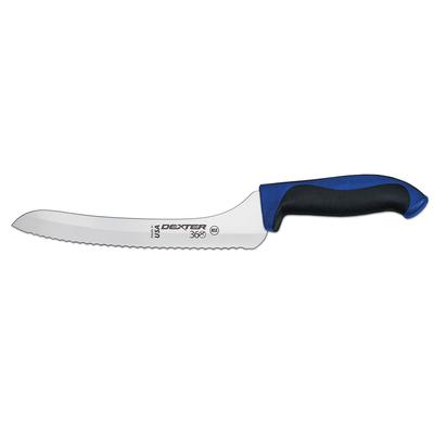 Dexter Russell S360-9SCC-PCP 9" Stamped Slicer Knife w/ Scalloped Edge, Carbon Steel