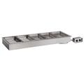 Alto-Shaam 500-HW/D4 Drop-In Hot Food Well w/ (5) Full Size Pan Capacity, 230v/1ph, Stainless Steel