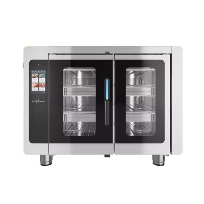 Alto-Shaam VMC-F3G-DX Full-Size Vector F Multi-Cook Oven - (3) Chambers, Deluxe Controls, Natural Gas, Stainless Steel, Gas Type: NG