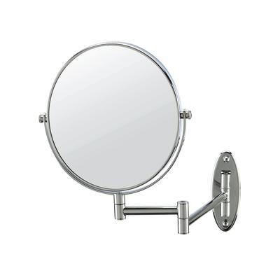 Conair Hospitality 41741W 8" Wall-Mount Mirror - Standard View & 5x Magnification, Polished Chrome