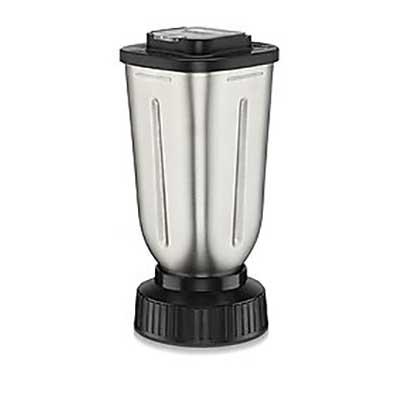 Waring CAC135 32 oz Stainless Steel Commercial Blender Container for BB155 Series, Silver