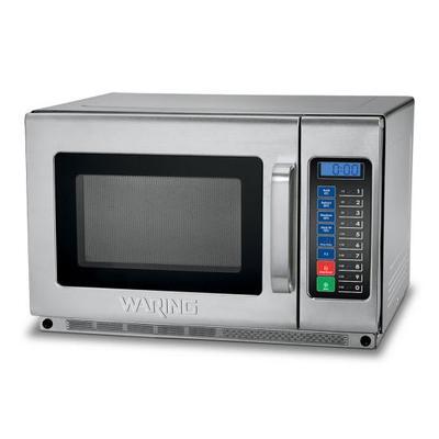 Waring WMO120 1800w Commercial Microwave w/ Touch Pad, 208/230v, w/ Touchpad Controls, 208-230 V, 1800 W, Stainless Steel