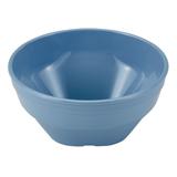 Cambro 150CW401 Camwear 16 7/10 oz Square Plastic Bowl, Slate Blue, Polycarbonate