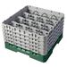 Cambro 16S958119 Camrack Glass Rack w/ (16) Compartments - (5) Gray Extenders, Sherwood Green, 16 Compartments, 5 Gray Extenders