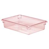 Cambro 18266CW467 8 3/4 gal Camwear Food Storage Container - Safety Red, Polycarbonate