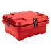 Cambro 240MPC158 Camcarrier Insulated Food Carrier - 6 3/10 qt w/ (1) Pan Capacity, Red, 6.3 Quart, Polyethylene