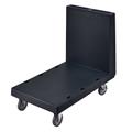 Cambro 2436UTH110 600 lb Platform Truck - 41 3/4"L x 24 7/8"W, (4) 5-in. Casters, Black