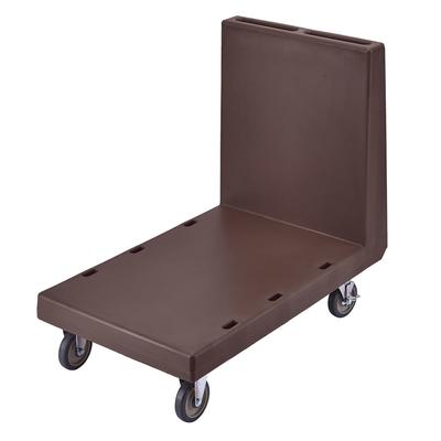 Cambro 2436UTH131 600 lb Platform Truck - 41 3/4"L x 24 7/8"W, (4) 5-in. Casters, Dark Brown