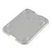 Cambro 853FCWC135 Plastic Lid for 853FCW, 8 13/16" x 6 3/4", Clear, Rectangular