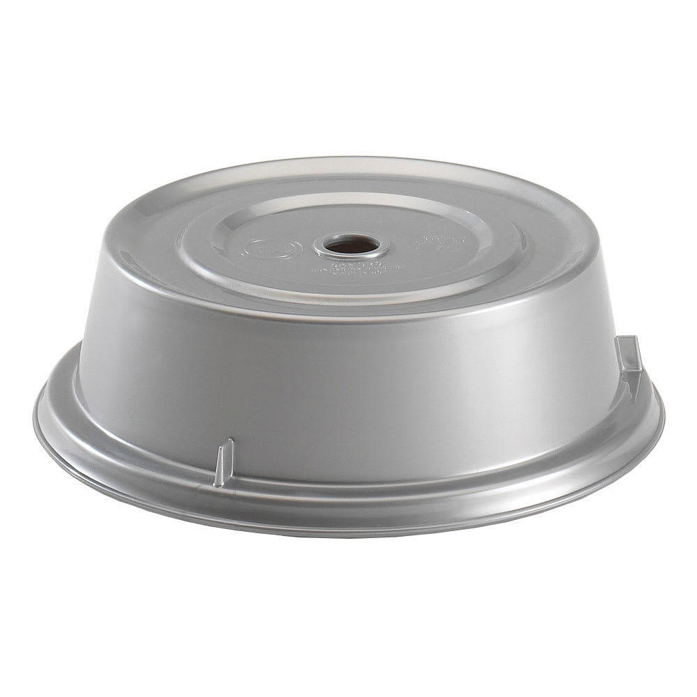 Cambro 9011CW486 10" Round Camwear Plate Cover - Silver, Case of 12