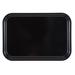 Cambro 913MT110 Rectangular Market Display Tray - 9" x 12 3/4" x 1", Black