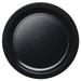 Cambro 9CWNR110 Camwear 9" Round Plastic Dinner Plate, Black