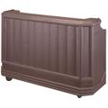 Cambro BAR730PM194 72 3/4" Portable Bar - Post-Mix Drink System, CO2, Granite Sand, Brown