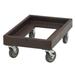 Cambro CD300131 Camdolly for Camcarriers w/ 350 lb Capacity, Dark Brown, 300 lbs