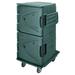 Cambro CMBHC1826TSF192 Camtherm Hot/Cold Cart - Thermometer, Granite Green, 110v, Electric