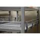 Cambro CPR14303151 Camshelving Premium 3/4 Shelf Rail Kit - 30"L x 14"W x 4 1/4"H, Soft Gray, 3 Sides