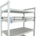 Cambro CPR2460151 Camshelving Premium Full Shelf Rail Kit - 60"L x 24"W x 4 1/4"H, Soft Gray