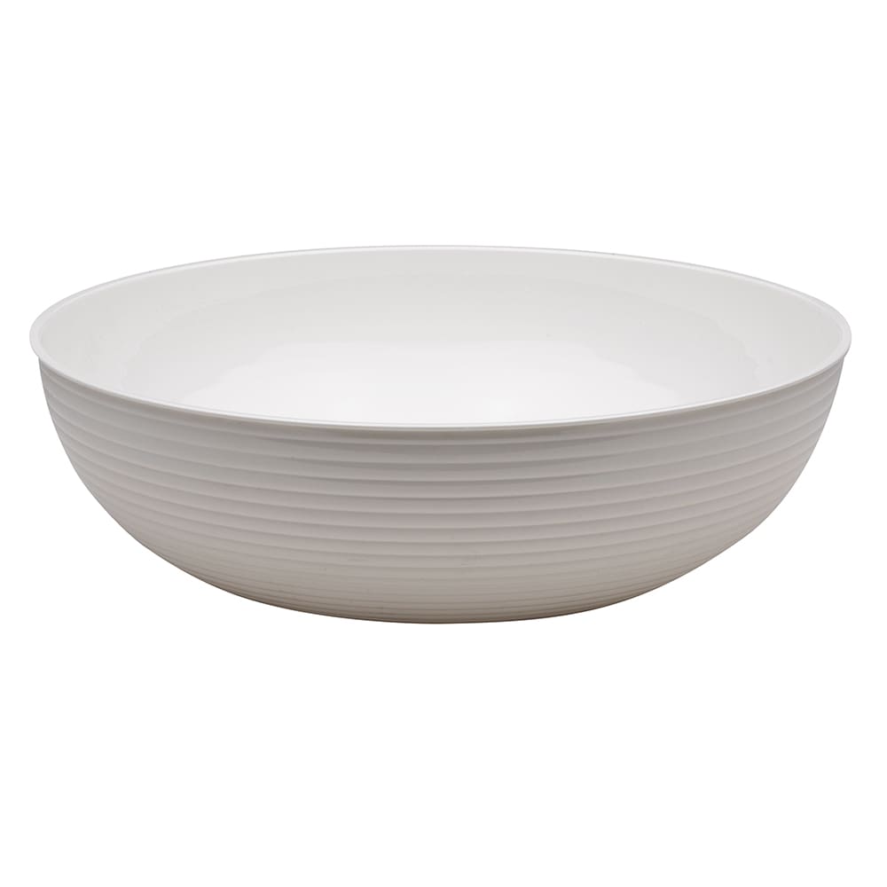 Cambro RSB15CW148 15" Round Camwear Bowl - 11 1/5 qt Capacity, White