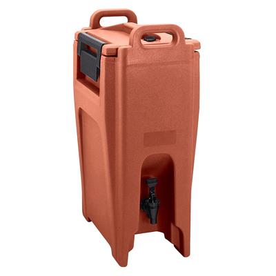 Cambro UC500402 5 1/4 gal Ultra Camtainer Insulated Beverage Dispenser, Brick Red