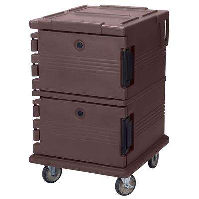 Cambro UPC1200131 Ultra Camcart Insulated Food Carrier - 90 qt w/ (16) Pan Capacity, Brown, 16 Pan Capacity, Polyethylene