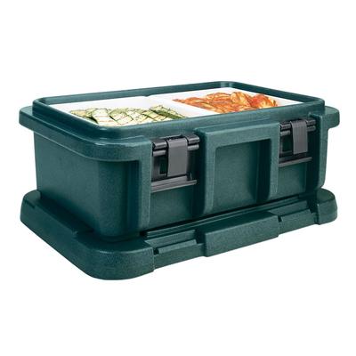 Cambro UPC160192 Ultra Pan Carriers Insulated Food Carrier - 20 qt w/ (1) Pan Capacity, Green, Granite Green, Top Load