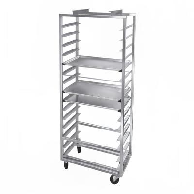 Channel 414S-OR 28 1/2"W 10 Sheet Pan Rack w/ 6" Bottom Load Slides, Stainless Steel