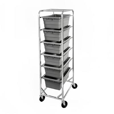 Channel AXD512L 70 1/2" Lug Rack w/ 12 Lug Capacity & Swivel Casters, Aluminum