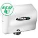 American Dryer EXT7M Automatic Hand Dryer w/ 12 Second Dry Time - White Epoxy Steel, 100 240v/1ph, High Speed