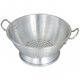 Browne 5811616 15 1/10 qt Colander w/ 16" Bowl Diameter, Aluminum