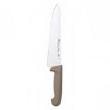 Browne PC12910TN ColorCode Cook's Knife, 10" Rigid Blade, Plastic Handle, Tan, Stainless Steel