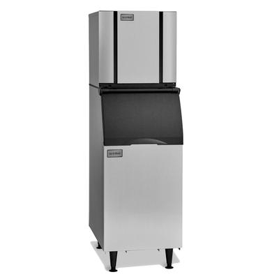 Ice-O-Matic CIM0520HA/B42PS 561 lb Elevation Series Half Cube Commercial Ice Machine w/ Bin - 351 lb Storage, Air Cooled, 115v, 561 lb Daily Production, 351-lb. Bin Capacity